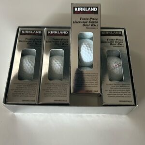 One dozen (12) Kirkland/Costco golf balls